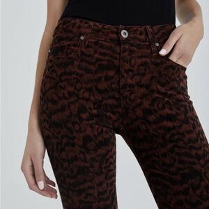 AG Leopard Pants, Brand New